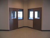Backdoor of all Lease Office, Manufacturing, and Warehouse Space to Public Access Hallway
